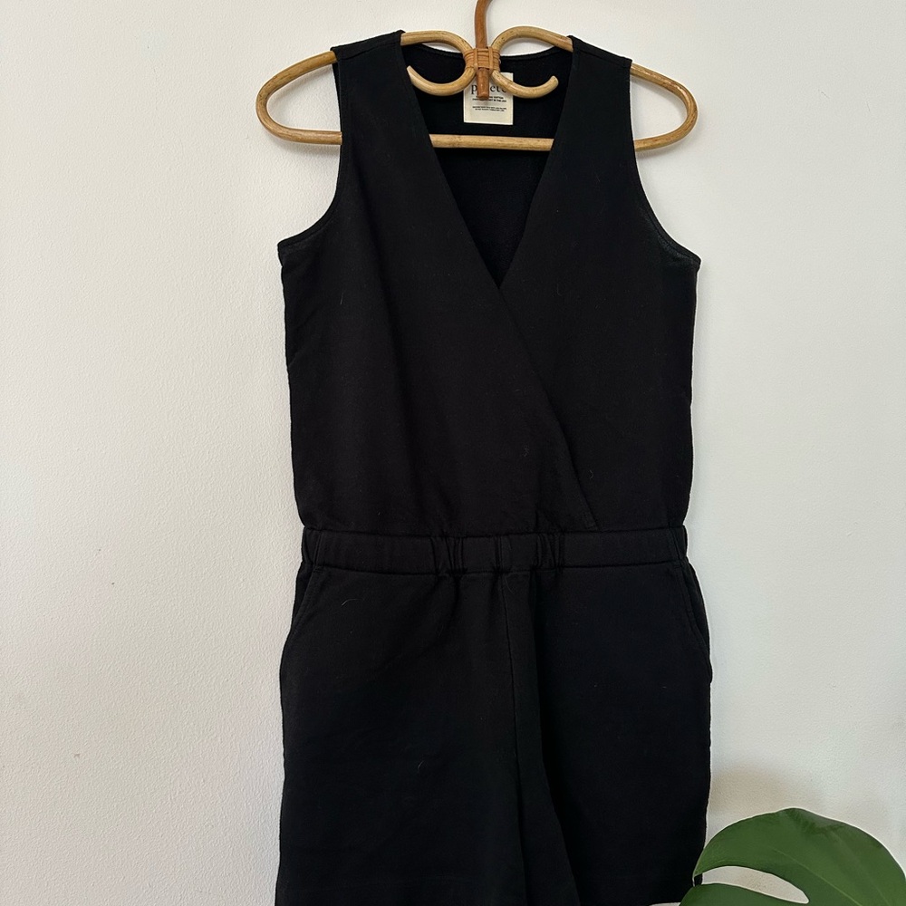 Black Sleeveless Jumpsuit